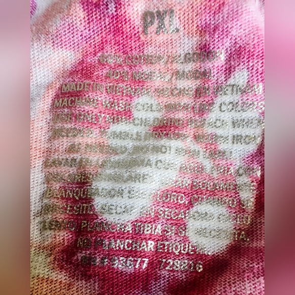 St. John's Bay women's size PXL petite red floral pullover shirt/top. NWOT. - Picture 5 of 6